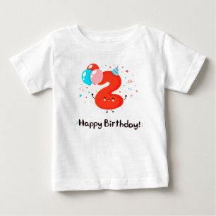 Niedliches Lächeln Nummer 2 mit Balloons-T - Shirt