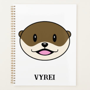 Niedliches Lächeln Otter Planer