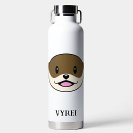 Niedliches Lächeln Otter Trinkflasche