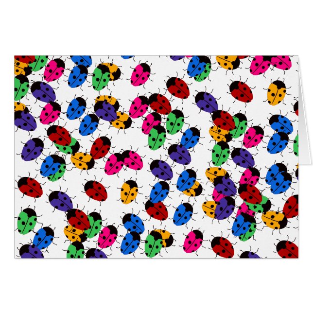 Niedliches Lady Bug Design (Vorderseite (Horizontal))