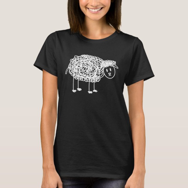 Niedliches Lamm Idee T-Shirt (Vorderseite)