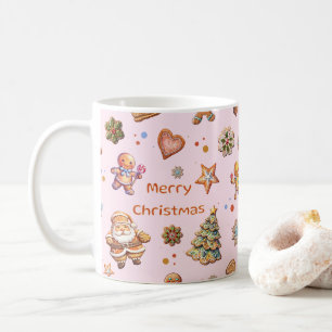 Niedliches Lebkuchen Kaffeetasse
