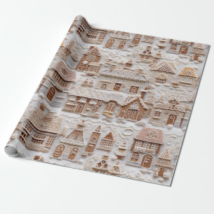 Niedliches Lebkuchen Weihnachten Geschenkpapier