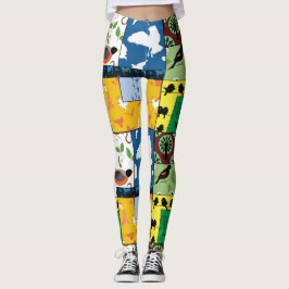 Niedliches Leggings-Yoga keucht Workout-Hosen Leggings