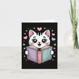 Niedliches Lesen des Katalogbuchs Lover Lehrer Bib Karte