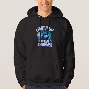 Niedliches Licht für Autismus-Bewusstsein 1 Hoodie