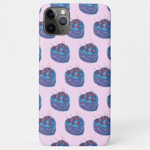 Niedliches Lila Herzkuchenmuster Case-Mate iPhone Hülle