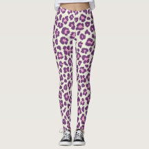 Niedliches Lila kühnes und schönes Leopard-Tier