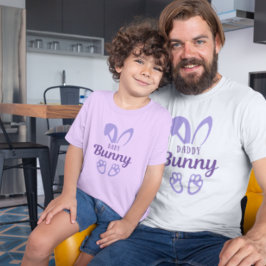 Niedliches Lila Osterbaby Bunny Rabbit Ohren T-Shirt