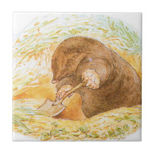 Niedliches Loch (Tierart für Kinder) (Beatrix Pott Fliese