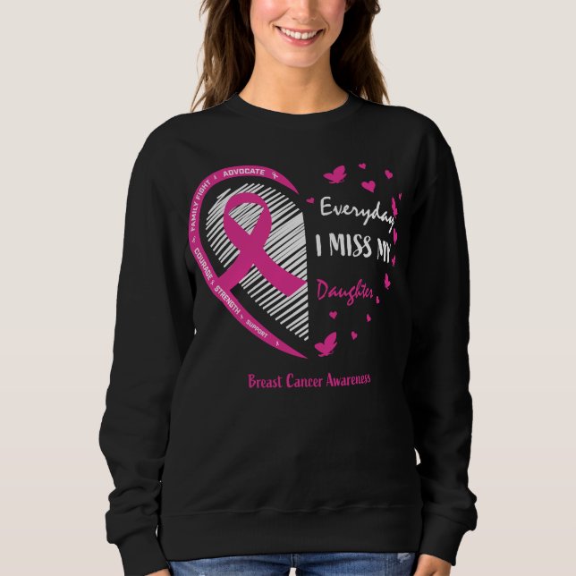 Niedliches Love Memory Daughter Pink| T-Shirt Sweatshirt (Vorderseite)