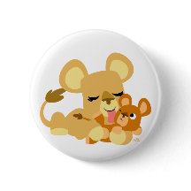 Niedliches Löwenbad