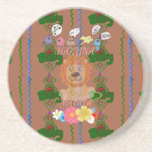 Niedliches lustiges Baby Lion King Hakuna Matata n Untersetzer