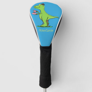 Niedliches, lustiges Grün zum Rex-Dinosaurier-Cart Golf Headcover