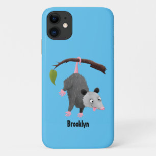 Niedliches lustiges Opossum aus Cartoon Case-Mate iPhone Hülle