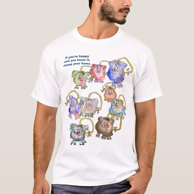 Niedliches lustiges T-Shirt (Vorderseite)