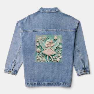 Niedliches Mädchen Jeansjacke