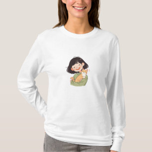 Niedliches Mädchen und ihre Freundin T-Shirt