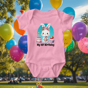 Niedliches Mädchenbaby Baby Strampler