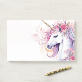 Niedliches magisches Einhorn Post-it Klebezettel