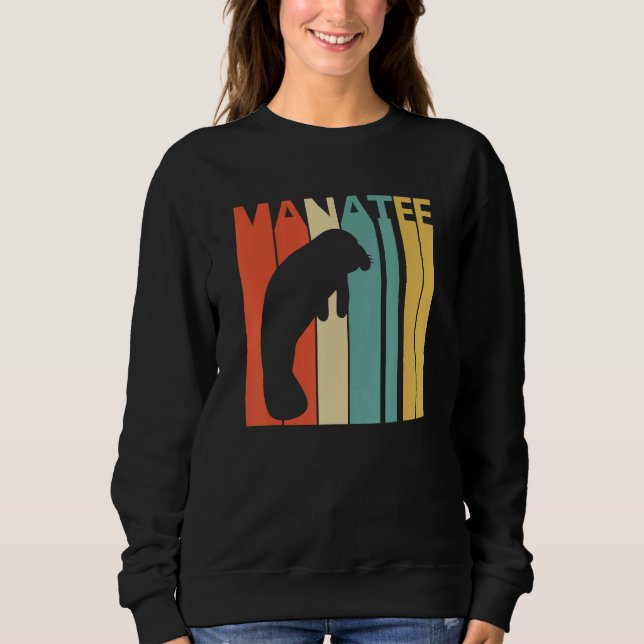 Niedliches Manatetier Sweatshirt (Vorderseite)