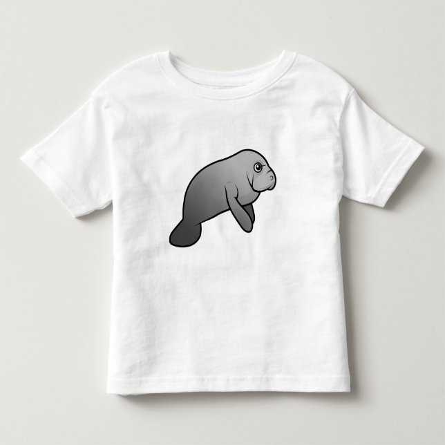 Niedliches Manatis Kleinkind T-shirt (Vorderseite)