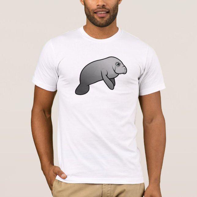 Niedliches Manatis T-Shirt (Vorderseite)