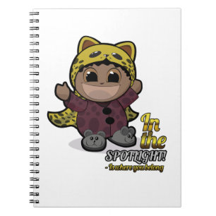 Niedliches Manga-Cartoon-Notebook Notizblock