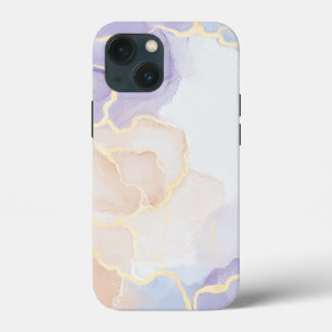 Niedliches Marmormuster Rosa lila Case-Mate iPhone Hülle