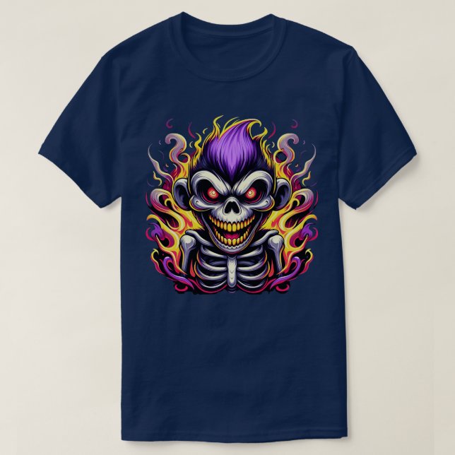 Niedliches Maul-Halloween-Design für Kinder 1 T-Shirt (Design vorne)