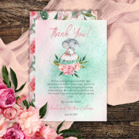 Niedliches Maul rosa | Mint Girl Baby Dusche