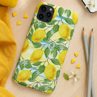 Niedliches mediterranes Sommerlemon iPhone 16 Pro Max Hülle