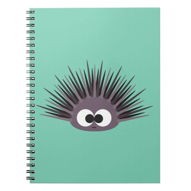 Niedliches Meer Urchin Notizblock (Vorderseite)