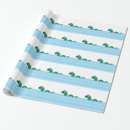 Niedliches Meeresmonster Geschenkpapier