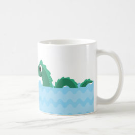 Niedliches Meeresmonster Kaffeetasse