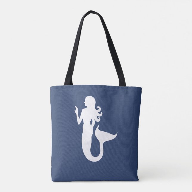 niedliches MERMAID-Thema | Tasche (Rückseite)