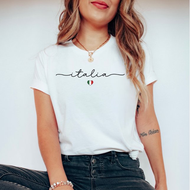 Niedliches Minimalistisches Italienisch - italieni T-Shirt (Von Creator hochgeladen)