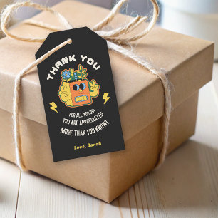 Niedliches Mitarbeiterteam Geschenkanhänger