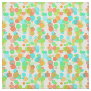 Niedliches modernes Funky Whimsical Summer Dots Mu Stoff