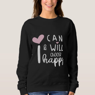 Niedliches, modernes Minimum, das ich glücklich wä Sweatshirt