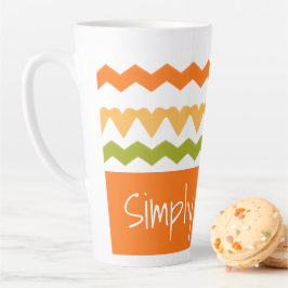 Niedliches modernes Muster Milchtasse