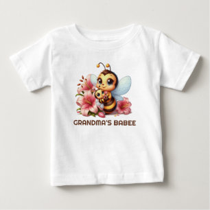 Niedliches Mommy's Babee individualisierbares Baby T-shirt