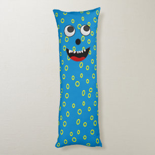Niedliches Monster Blue Schnurkissen Seitenschläferkissen
