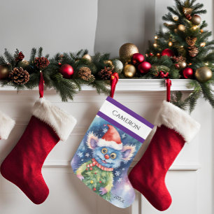 Niedliches Monster Großer Weihnachtsstrumpf