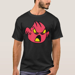 Niedliches Monster mit Super Angry Red Evil mit Fl T-Shirt