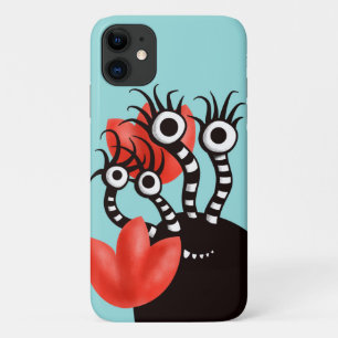 Niedliches Monster mit vier Augen Abstrakten Tulis Case-Mate iPhone Hülle