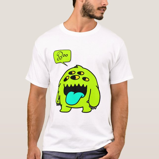 niedliches Monsterbob T-Shirt (Vorderseite)