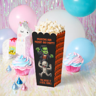 Niedliches Monsterrific Fright Day Halloween-Party Geschenkschachtel