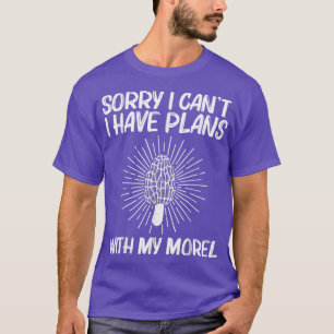 Niedliches Morel Design Frauen Morel Mushroom Hun T-Shirt