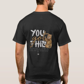 Niedliches Motivierend Slogan Shirt Design